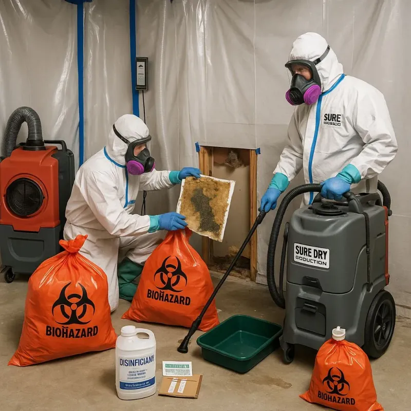 Contaminated Water Handling Protocols process in Cooper, TX
