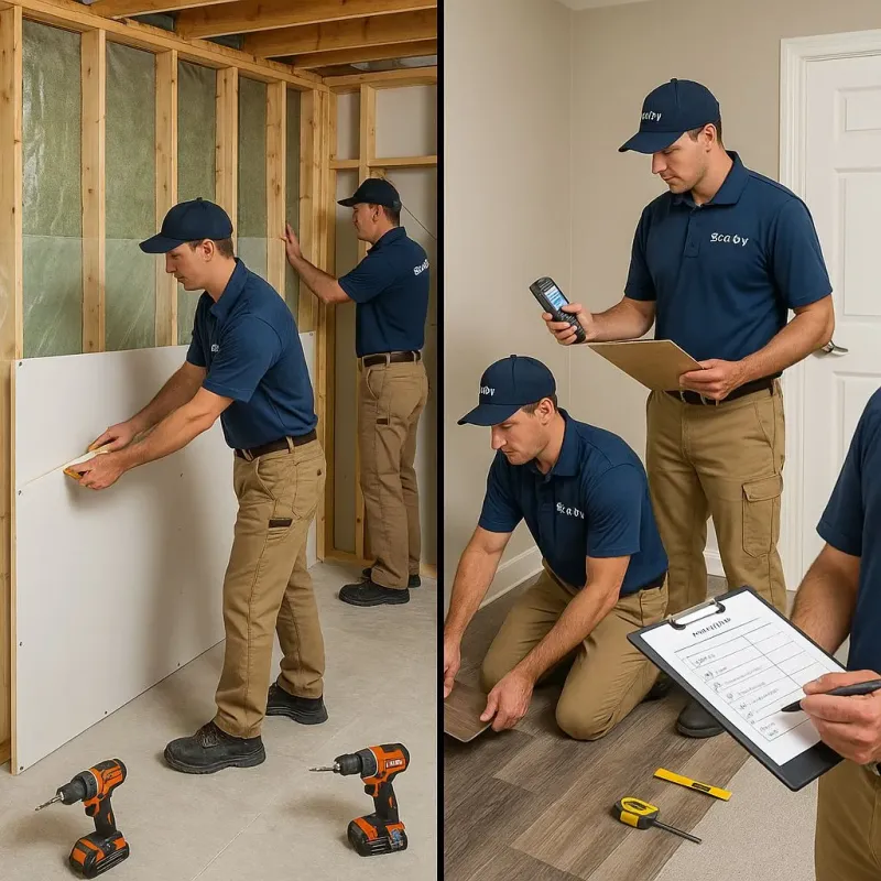 Repairs and Reconstruction process in Cooper, TX