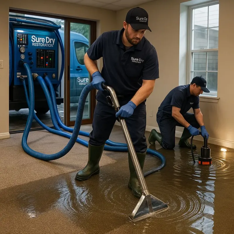 Water Extraction and Removal process in Cooper, TX